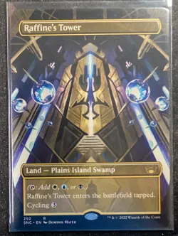 Raffine's Tower - Borderless - Streets of New Capenna (MTG) - Image 1