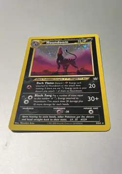 Houndoom 1st Edition Holo | 8/64 Neo Revelation | Pokemon | Excellent Condition - Image 5
