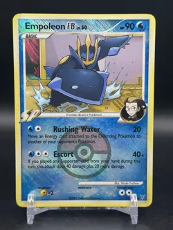 Pokemon Empoleon FB 27/147 Reverse Holo League Promo NM - Image 1