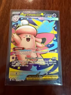 Pokemon TCG Perfect Order Mega Clefable EX Full Art Ultra Rare 103/088 - Image 1