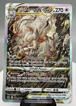 Pokemon TCG Hisuian Zoroark VSTAR (Crown Zenith: Galarian Gallery) GG56/GG70 - Image 1