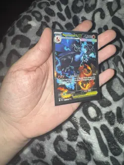 Mega Charizard X EX 125/094 Phantasmal Flames Holo 360 HP Special Rare Pokemon - Image 2