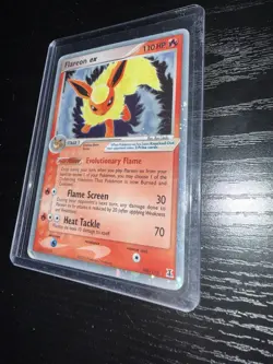 Pokemon Flareon EX Delta Species 108/113 Holo Ultra Rare 110 HP Card 2005 - Image 2