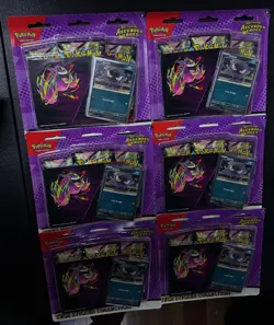Pokemon TCG Mega Evolution Ascended Heroes Tech Sticker Collection x6 - Image 1