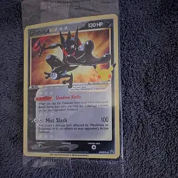 Pokemon Greninja 130 HP SWSH Promo 144 English TCG Basic Water Type - Image 1