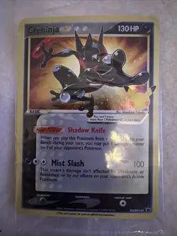 Pokemon Greninja 130 HP SWSH Promo 144 English TCG Basic Water Type - Image 3