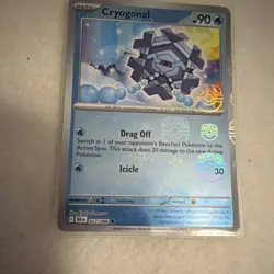 Pokemon TCG BLK EN 9 Masterball Card Lot Volcarona Heatmor Larvesta Cryogonal - Image 5