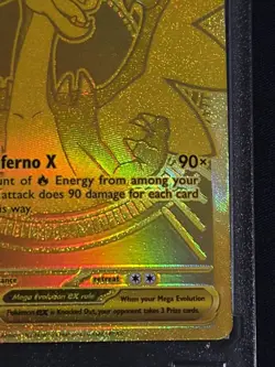 Pokemon Mega Charizard X EX Full Art Holo 130/094 - Image 4