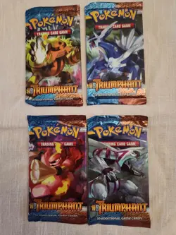 Pokemon HS Triumphant Booster Pack Lot (36 Packs) Sealed Vintage - Image 1
