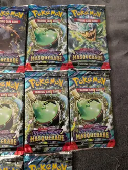Pokemon TCG Twilight Masquerade Booster Packs x14 Factory Sealed - Image 5