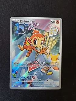 Pokemon 30th Anniversary First Partner Chimchar, Piplup, Turtwig Set of 3 Promo - Image 4