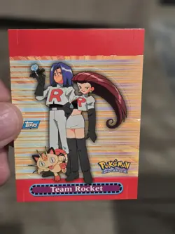 Team Rocket- Pop-Up 5 of 10-Pokemon TV Animation 3-Topps 2000-NM Blue Label - Image 1
