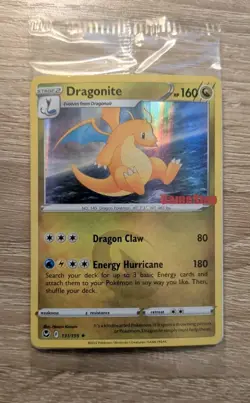 Sealed Dragonite - 131/195 - Gamestop Stamped Promo - Silver Tempest Pokemon TCG - Image 1
