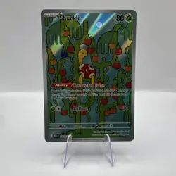 Pokemon Shuckle 136/132 Me01: Mega Evolution Full Art Ability Holo Basic 80 HP - Image 1