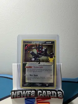 Pokemon TCG Greninja Gold Star SWSH144 Holo Celebrations Promo NM - Image 1