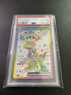 2024 POKEMON SSP EN-SURGING SPARKS ULTRA RARE #228 CYCLIZAR EX PSA 10 Gem Mint - Image 1