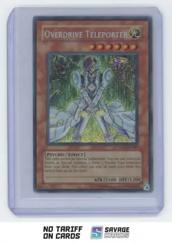 1996 Yu-Gi-Oh! Crossroads Of Chaos Overdrive Teleporter #CSOC-EN083 - Image 1