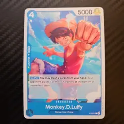 Monkey D Luffy P-055 PRB01 One Piece TCG Non-Foil - Image 1