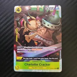 Charlotte Cracker OP03-108 SR Pillars of Strength One Piece Card TCG English NM - Image 1