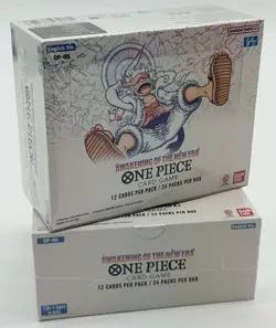 Lot of (2) One Piece TCG OP-05 Awakening Of The New Era Booster Boxes SEALED - Image 1