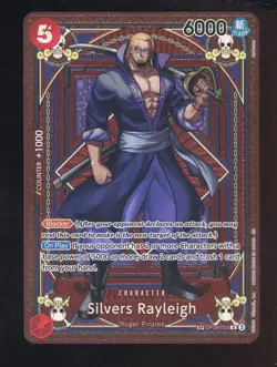 One Piece English OP11 Silvers Rayleigh SP Special Alternate Art #005 - Image 1