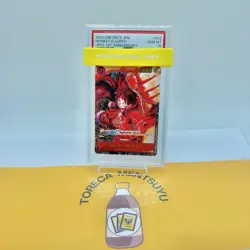 One Piece Monkey D Luffy 1st Anniversary Japanese OP05 ST01-012 GEM PSA 10 - Image 1