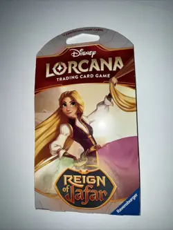 Reign of Jafar Sleeved Booster Pack NEW Disney Lorcana - Image 1