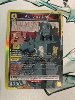 Alphonse Elric UE09BT/FMA-1-004 SR | Union Arena TCG NM - Image 1