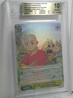 Aang: Missing Companion BGS 10 - Pristine - Weiss Schwarz Avatar Last Airbender - Image 1