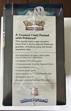 Pokemon TCG Collector Chest Lunch Box Tin Spring 2021 Card Booster Box Sealed - Image 3