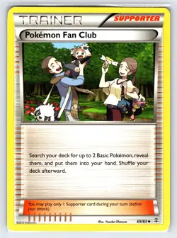 Pokemon Fan Club 69/83 Generations 20th Anniversary Pokemon Card Trainer Nm/Vlp - Image 1