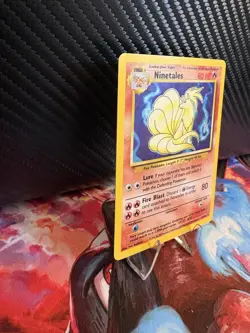 Ninetales 12/102 Holo Base Set WOTC 1999 LP Vintage Pokemon Card - Image 4