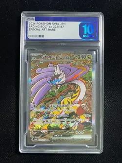Pokemon Card Japanese Raging Bolt ex SAR 222/187 Terastal Festival PLG 10 SV42 - Image 1