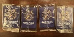 Monkey.D.Luffy Treasure Booster Set ST10-006 One Piece Promo Card Foil SEALED x4 - Image 5