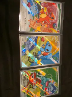 Pokemon First Partner Illustration Collection Series 1 Promos Set 3 Cards Kanto - Image 1