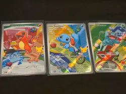 Pokemon First Partner Illustration Collection Series 1 Promos Set 3 Cards Kanto - Image 2