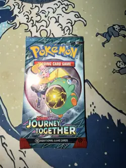 Pokemon Scarlet & Violet Journey Together Booster Pack 10 Cards - Image 1