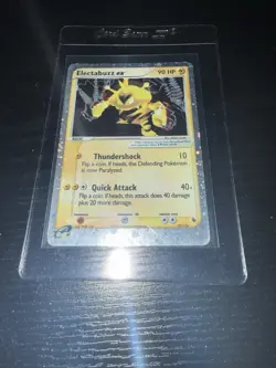 Pokemon Electabuzz ex Ruby and Sapphire 97/109 Holo Ultra Rare 90 HP Card 2003 - Image 1