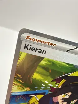 Pokemon Card TCG - Kieran 206 Full Art Ultra Rare Twilight Masquerade Near Mint - Image 2