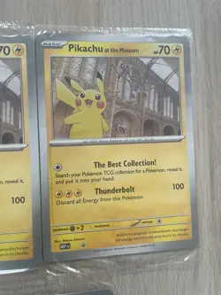 5x Pikachu At The Museum, Pokemon X Natural History Museum Jumbo Promo Card NEW - Image 5