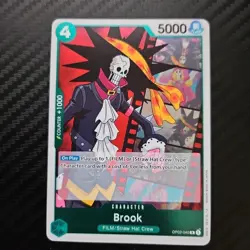 One Piece Card Game Brook OP02-040 R Paramount War English NM - Image 1