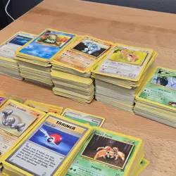 Pokemon Vintage Card LOT 1250+ Cards! - Image 3