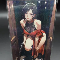 Ada Wong Anime Waifu Card Doujin ACG Goddess Holo - Image 1