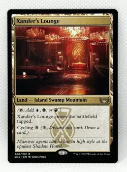MTG Xander's Lounge Streets of New Capenna Regular Card - Image 1