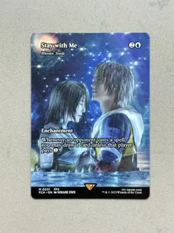 Stay with Me - Rhystic Study (Showcase) #31 Final Fantasy FCA Magic MTG - NM - Image 3