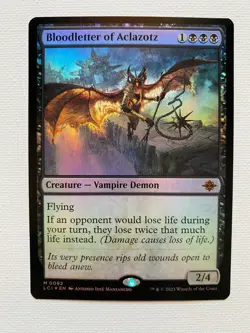 MTG Bloodletter of Aclazotz 92 | NM Foil | Lost Caverns of Ixalan - Image 1