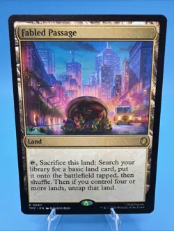 NM Fabled Passage, MTG, TMNT Commander, Magic the Gathering, 67 - Image 1