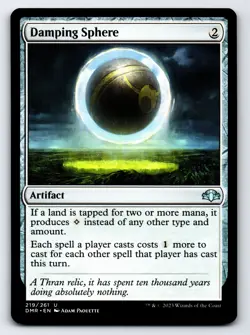 Damping Sphere U Dominaria Remastered # 219 NM Normal - Image 1