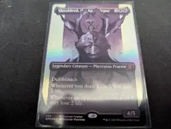 MTG Magic the Gathering FOIL Sheoldred, the Apocalypse Borderless DMU! - Image 1