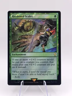 Hardened Scales (Surge Foil) Commander: Final Fantasy Foil - Image 1